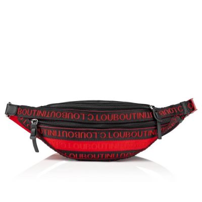 Bolsa Cinturon Parisnyc Sling Christian Louboutin Hombre - Negros/Rojos - 1190911Y214